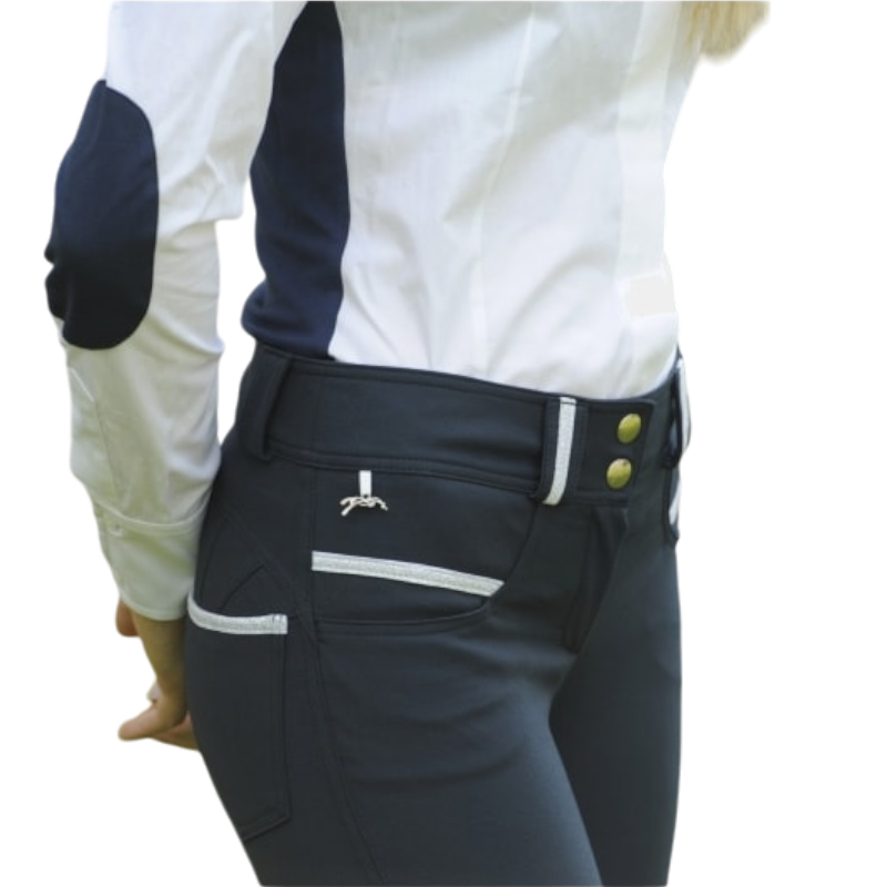 Eden by Pénélope - Pantalon d'équitation enfant Fun marine | - Ohlala