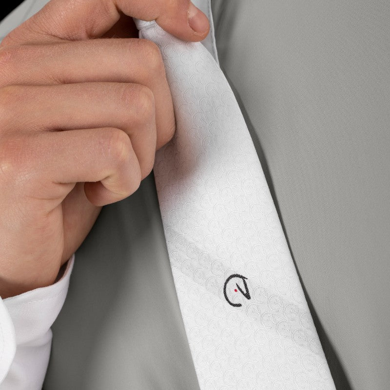 Ego7 - Cravate d'équitation HH blanche | - Ohlala