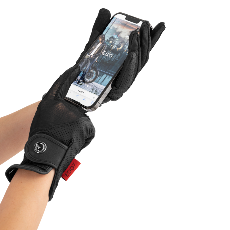 Ego7 - Gants d'équitation Air Glove noir | - Ohlala