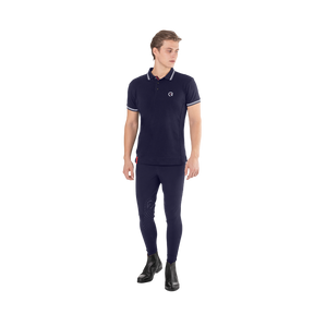 Ego7 - Polo manches courtes homme Top Air marine | - Ohlala
