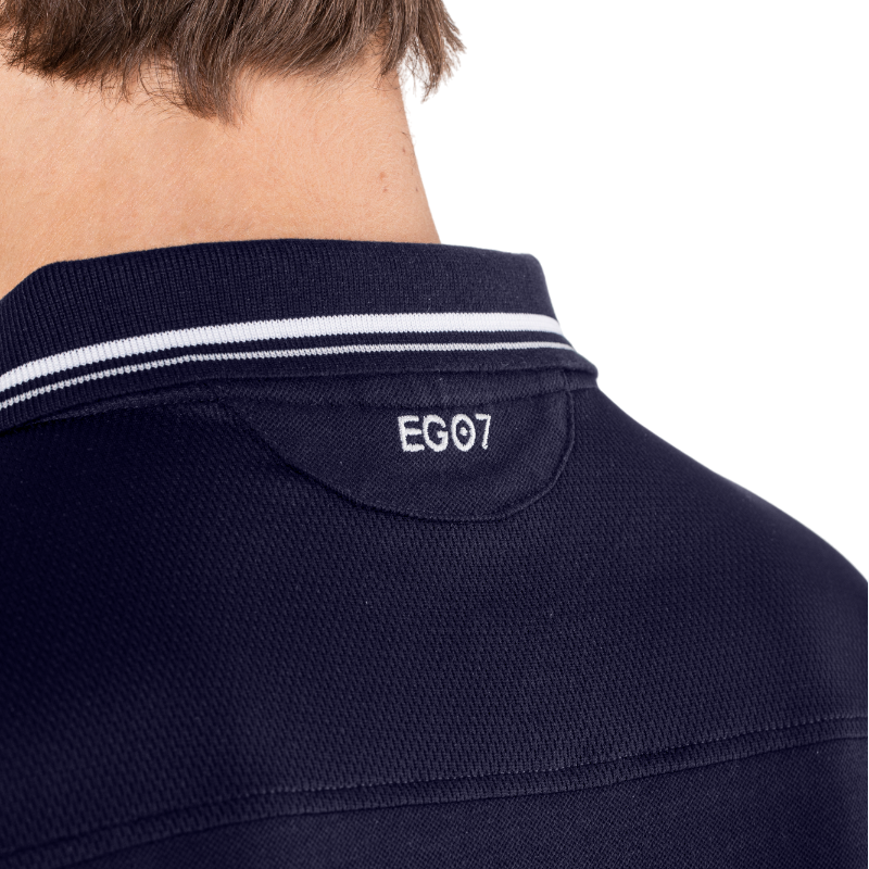 Ego7 - Polo manches courtes homme Top Air marine | - Ohlala