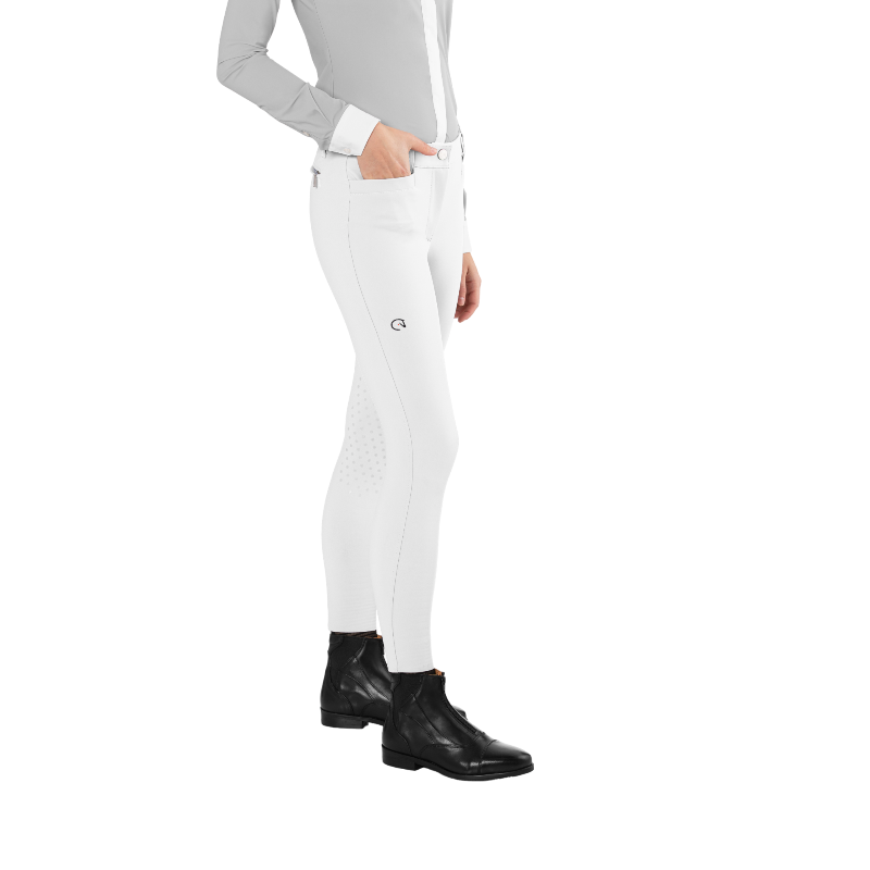 Ego7 - Pantalon d'équitation femme Jumping EJ blanc | - Ohlala