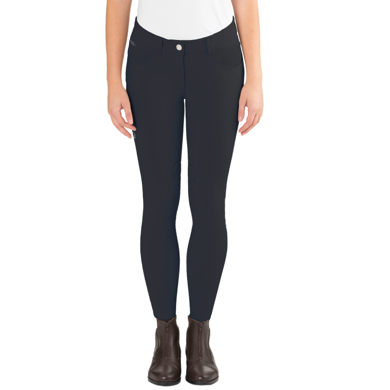 Ego7 - Pantalon d'équitation femme Jumping VB noir | - Ohlala