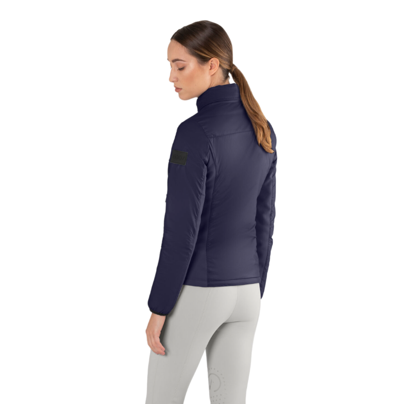 Ego7 - Veste manches longues femme Sport Padded Cordy marine | - Ohlala