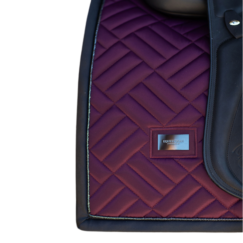 Equestrian Stockholm - Tapis de dressage Modern Purple Night | - Ohlala