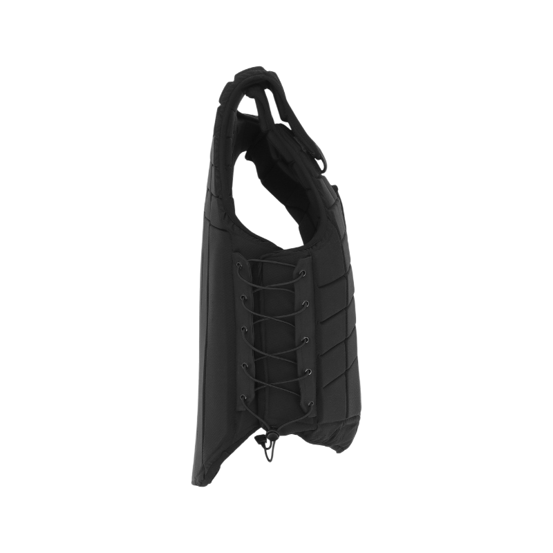 Equithème - Gilet de protection adulte Tyr noir | - Ohlala