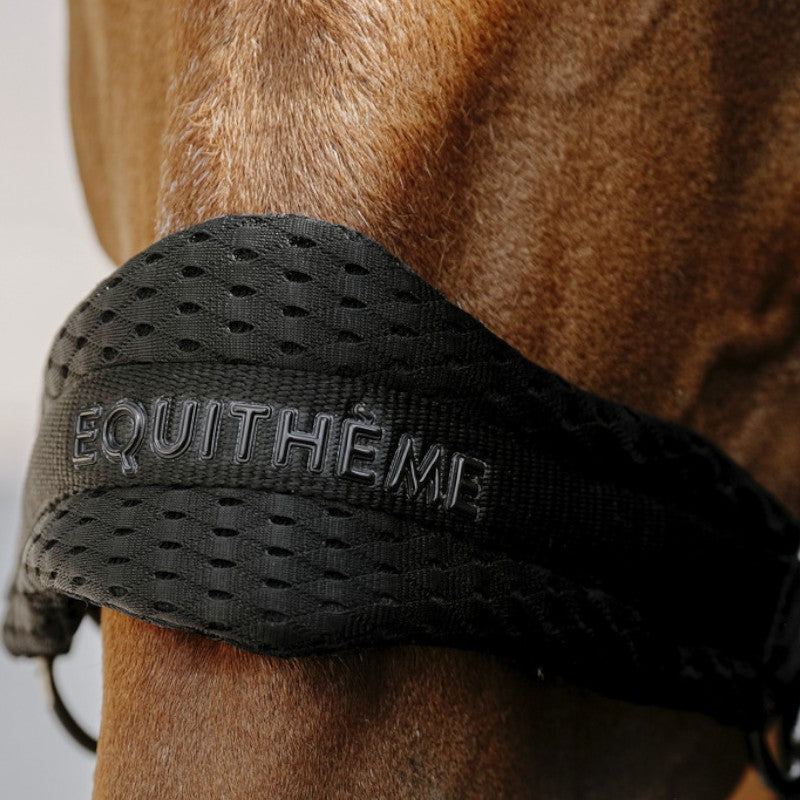 Equithème - Licol Nylon 3D Mesh noir | - Ohlala