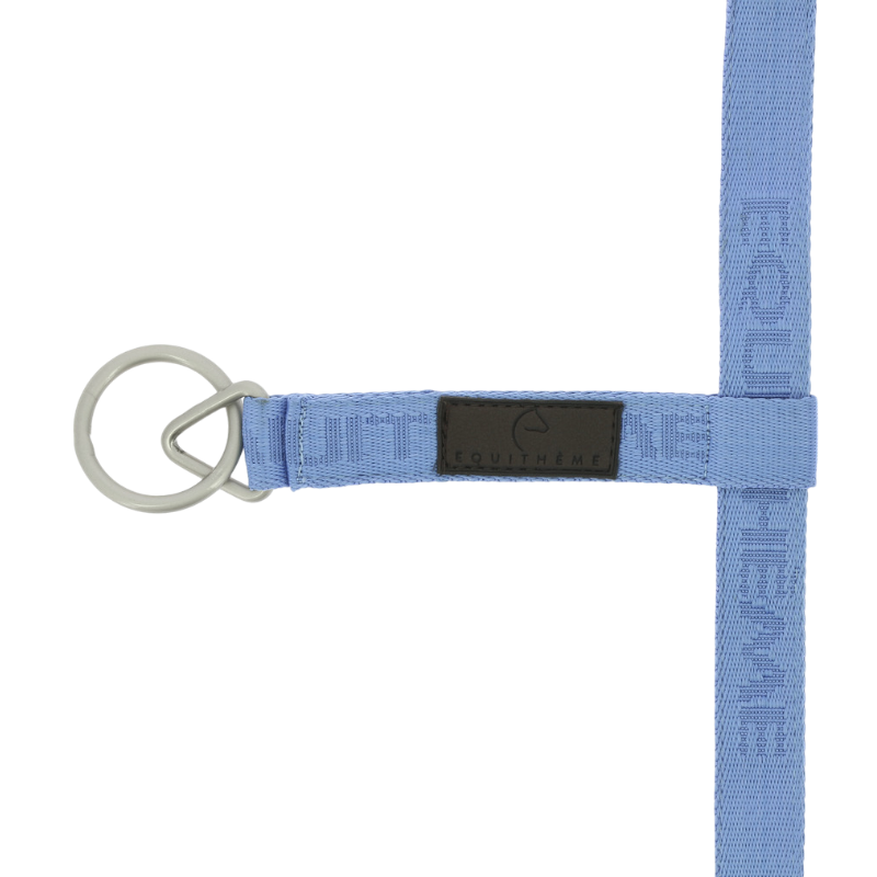 Equithème - Licol Nylon Jacquard bleu ciel | - Ohlala