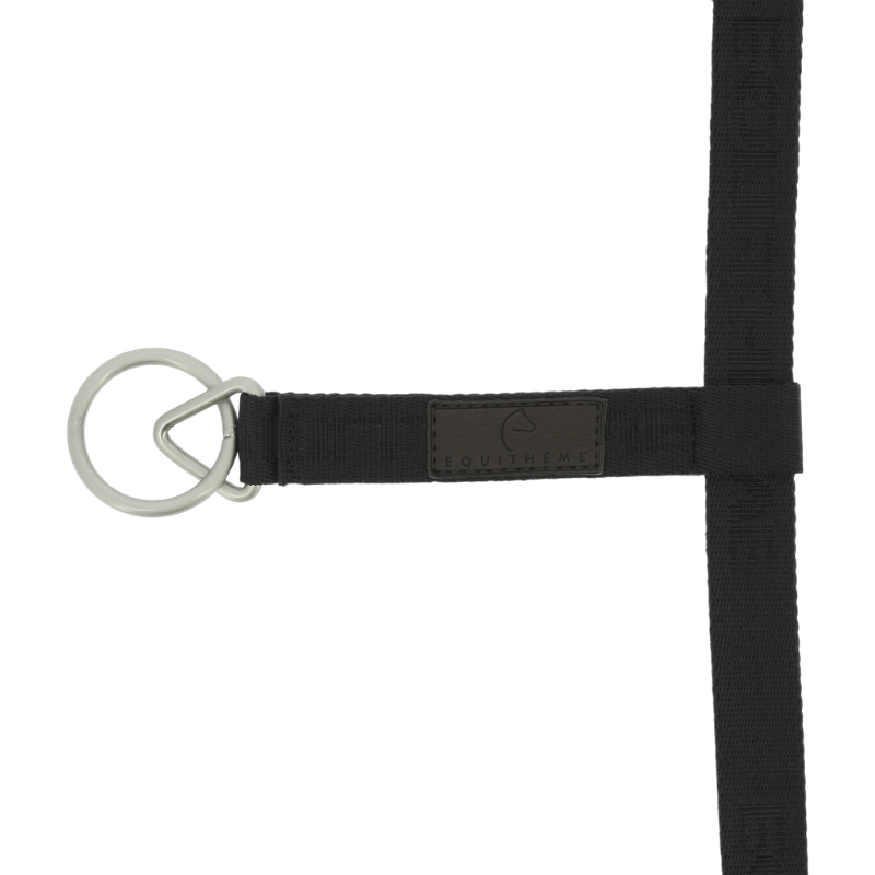 Equithème - Licol Nylon Jacquard noir | - Ohlala