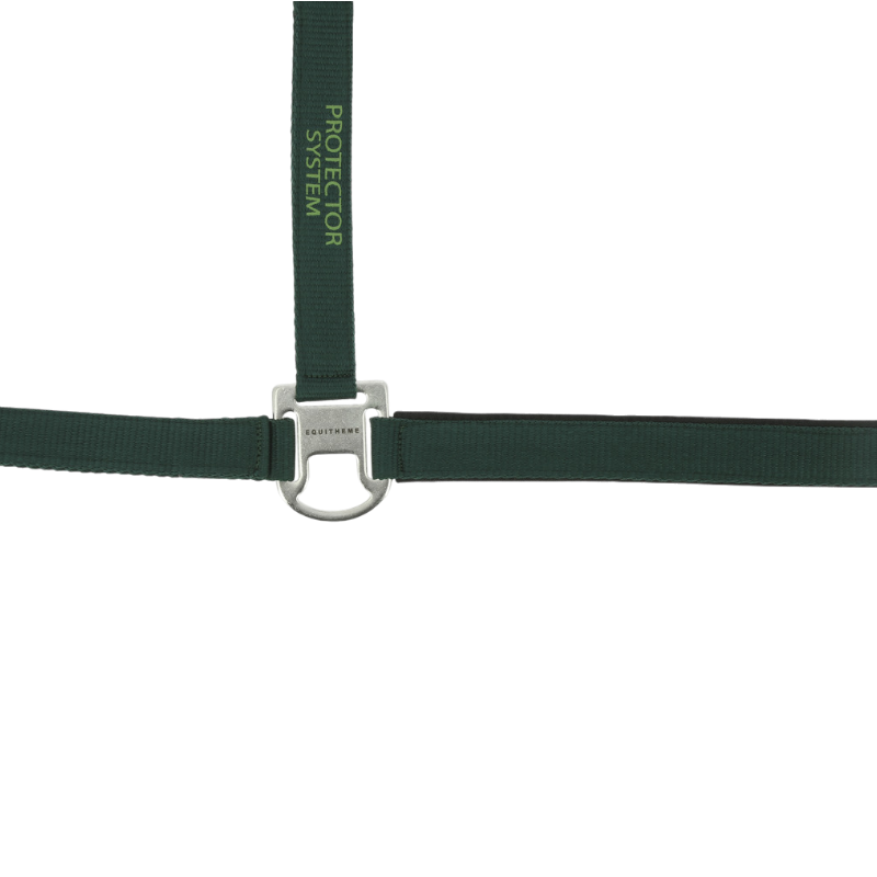Equithème - Licol Nylon Protector vert | - Ohlala