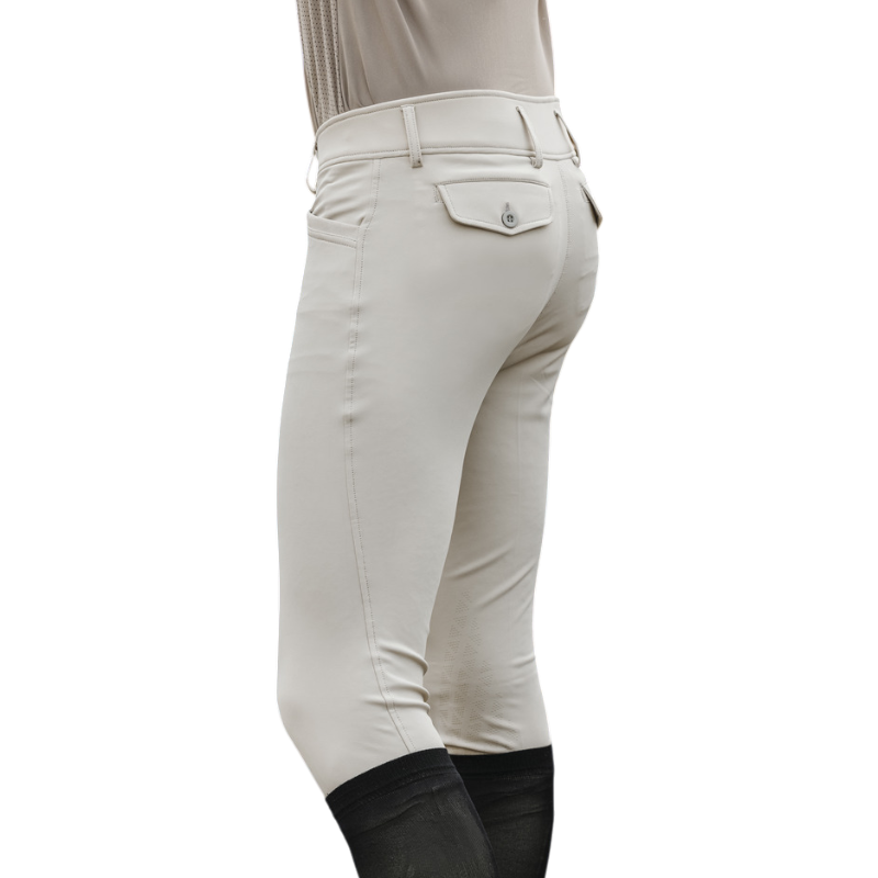 Equithème - Pantalon d'équitation homme Sam beige | - Ohlala