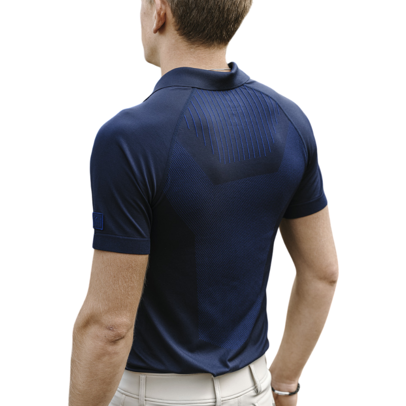 Equithème - Polo homme Lucas marine | - Ohlala