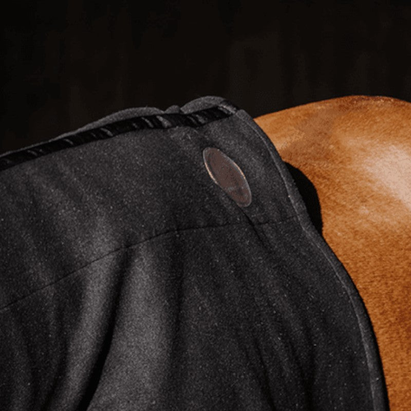 Equithème - Protection de cou intégrale polaire noir | - Ohlala