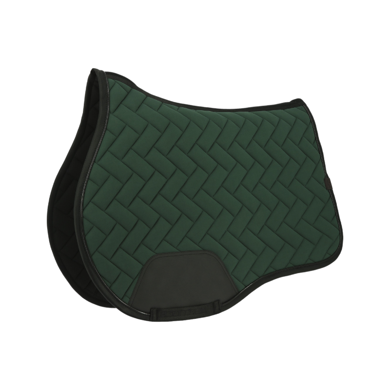 Equithème - Tapis de selle Impulsion vert | - Ohlala
