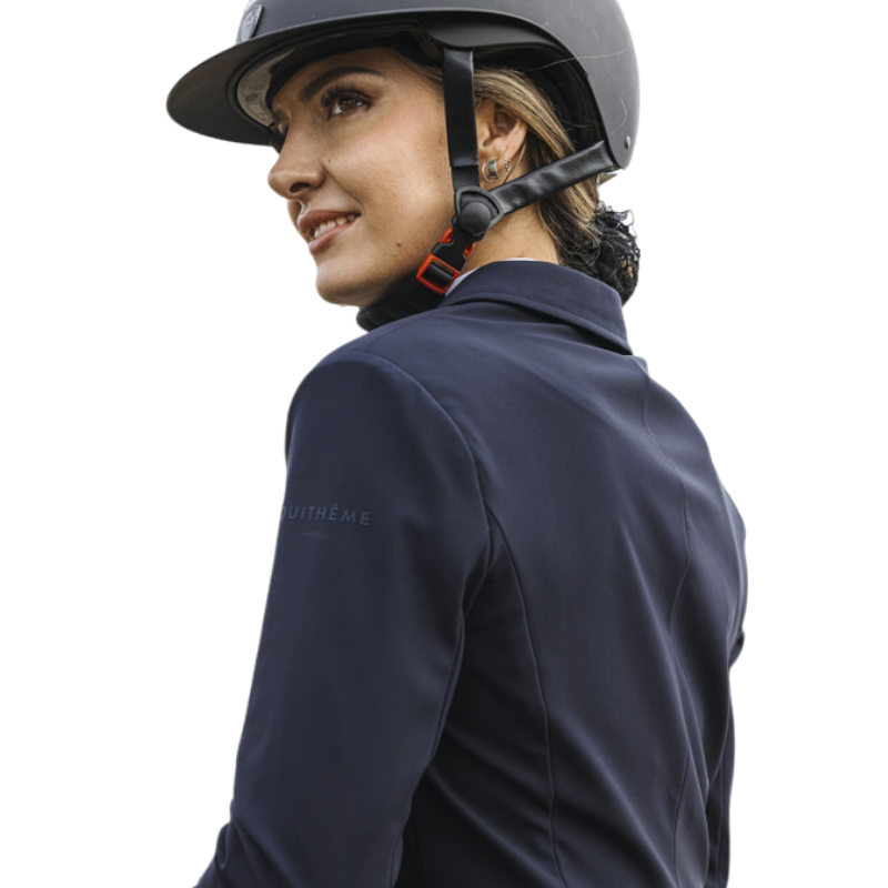 Equithème - Veste de concours femme Nancy marine | - Ohlala
