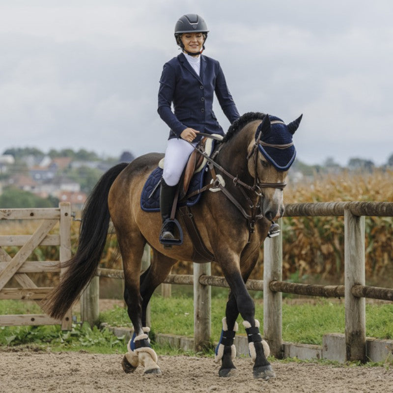 Equithème - Veste de concours femme Nancy marine | - Ohlala