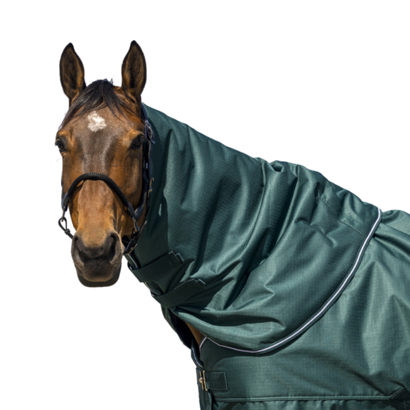 Equithème - Couvre-cou Tyrex 600D 0g vert | - Ohlala