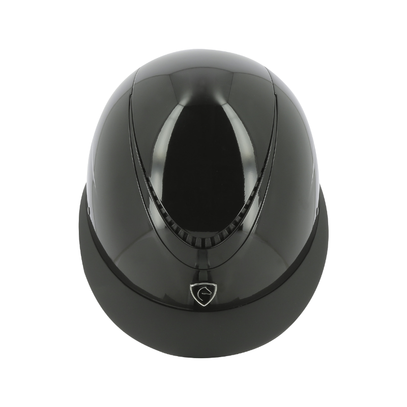 Equithème - Casque Wings noir brillant | - Ohlala