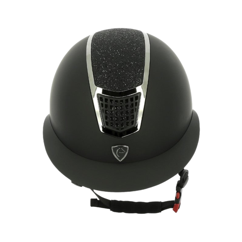 Equithème - Casque d'équitation Airy L noir céleste/ noir | - Ohlala