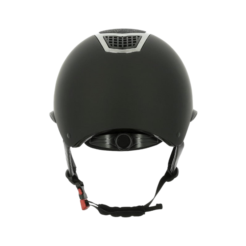 Equithème - Casque d'équitation Airy L noir céleste/ noir | - Ohlala