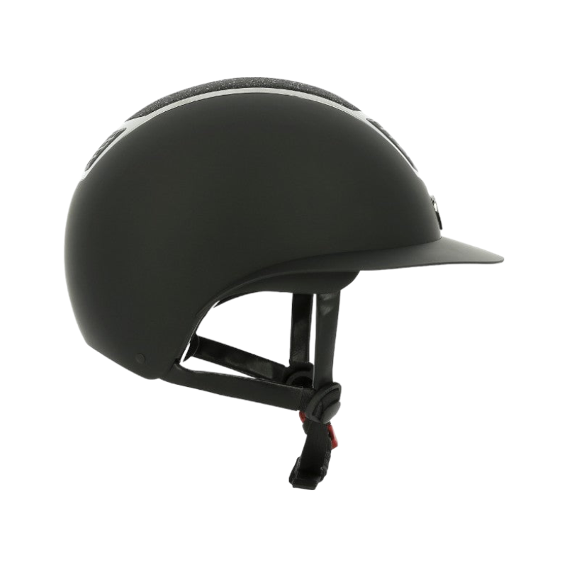 Equithème - Casque d'équitation Airy L noir céleste/ noir | - Ohlala