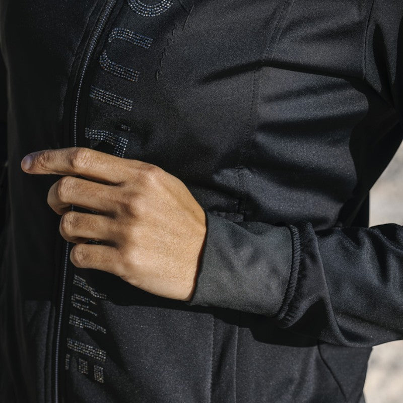 Equithème - Veste manches longues femme Charlene édition "Je t'aime" gris anthracite | - Ohlala