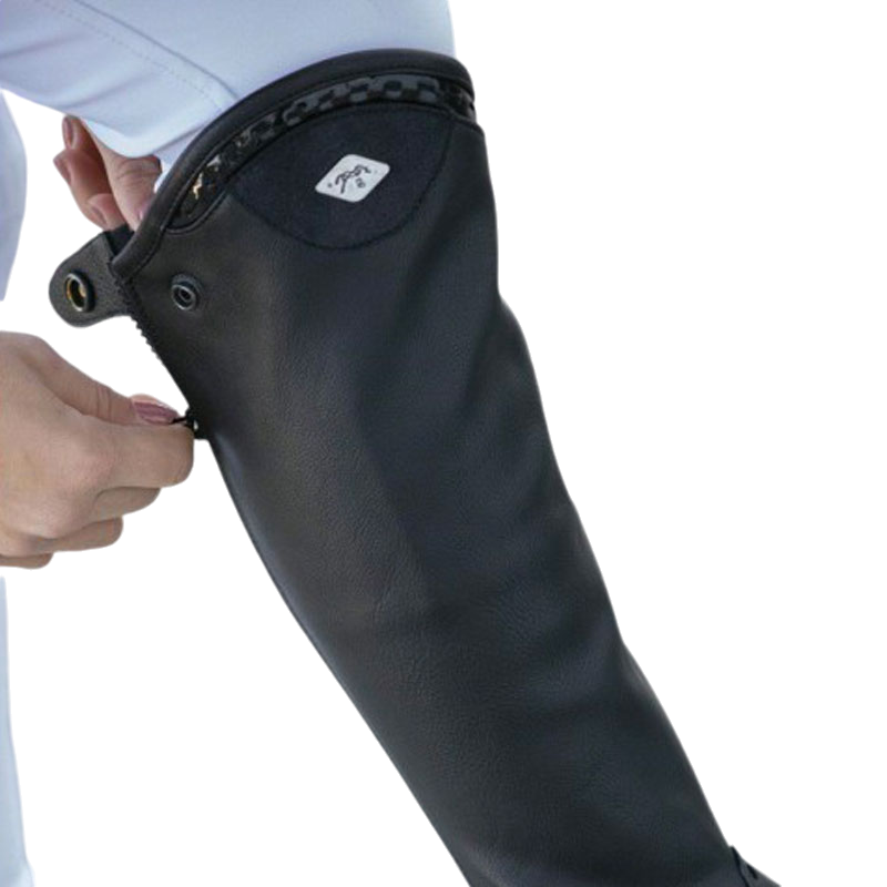 Eden by Pénélope - Mini-chaps enfant Softy noir | - Ohlala