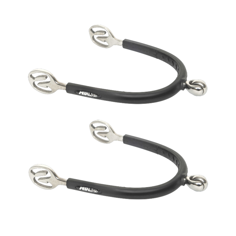 Metalab - Eperons Vertical Soft gainé caoutchouc 30mm | - Ohlala