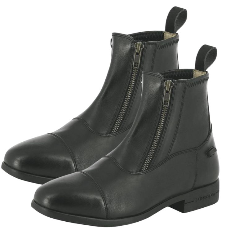 Equithème - Black double zip boots