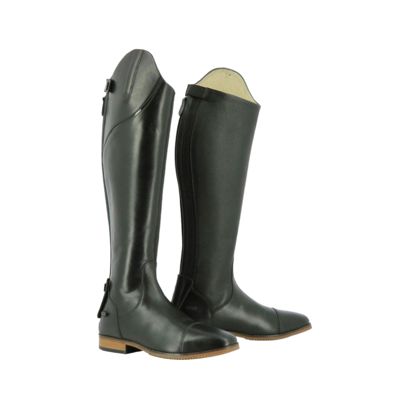 Equithème - Bottes d'équitation de dressage Wavy noir | - Ohlala