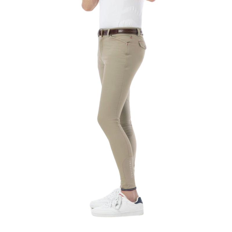 Equithème - Pantalon d'équitation homme Eliot beige | - Ohlala