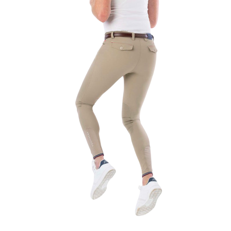 Equithème - Pantalon d'équitation homme Eliot beige | - Ohlala