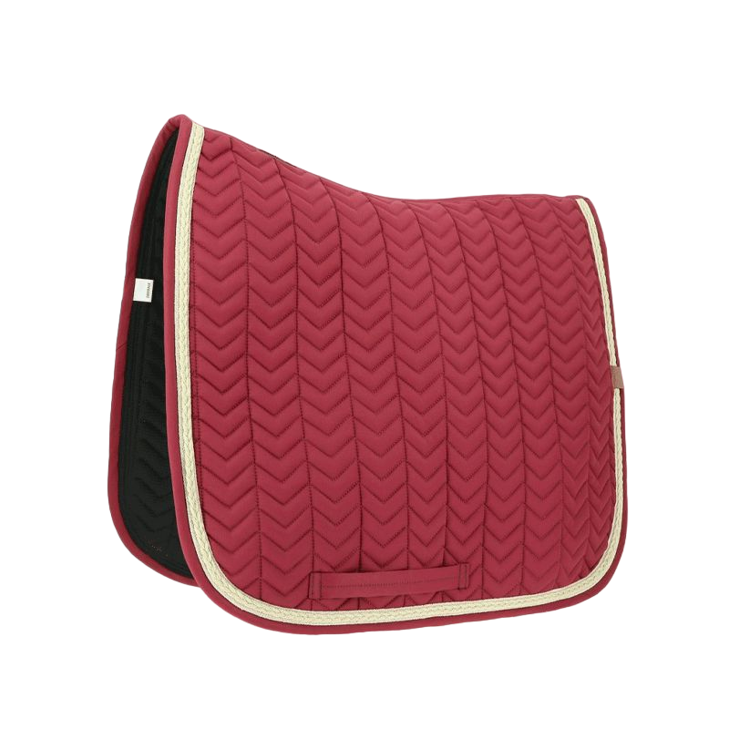 Equithème - Tapis de dressage Softy bordeaux | - Ohlala