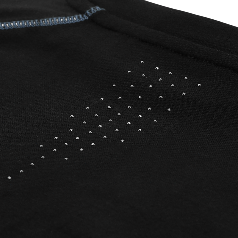 Equithème - Baselayer manches longues femme Je t'aime Stella noir | - Ohlala