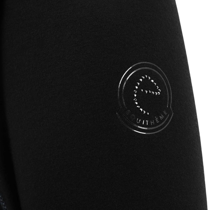 Equithème - Baselayer manches longues femme Je t'aime Stella noir | - Ohlala
