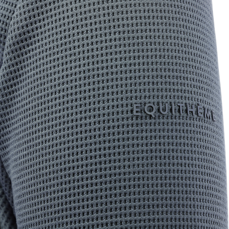 Equithème - Baselayer manches longues femme Originals Emily bleu/ gris | - Ohlala