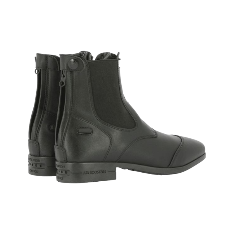 Equithème - Boots à lacets Zurich noir | - Ohlala