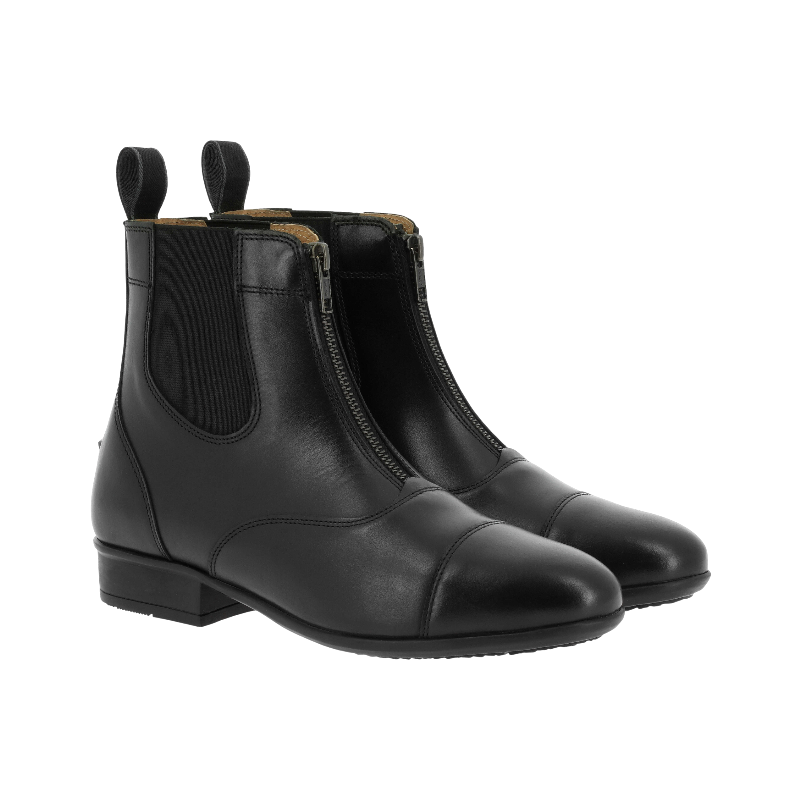 Equithème - Boots à zip Chic noir | - Ohlala