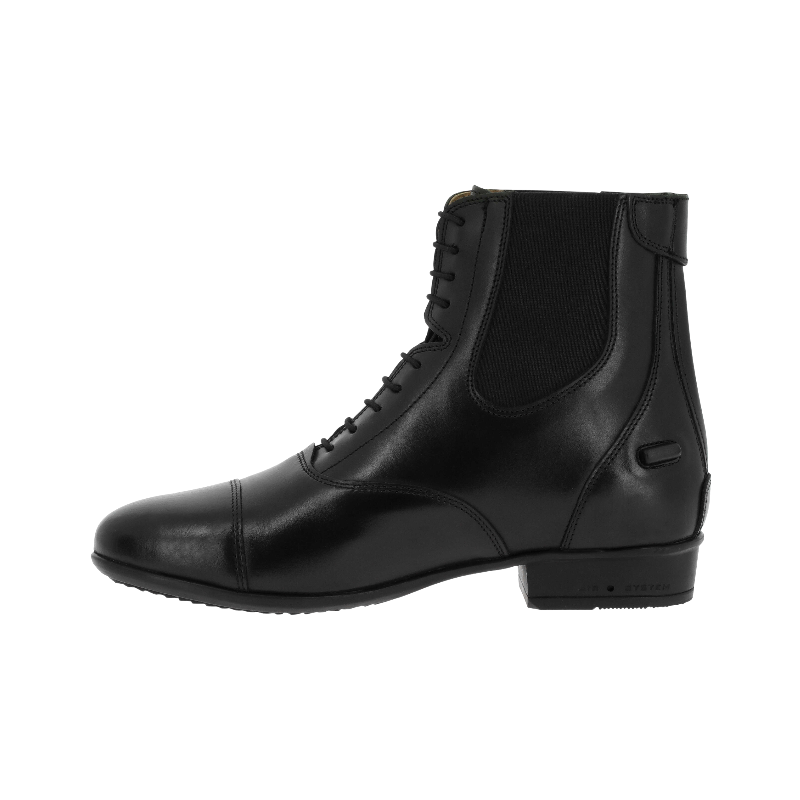 Equithème - Boots à zip et lacets Chic noir | - Ohlala