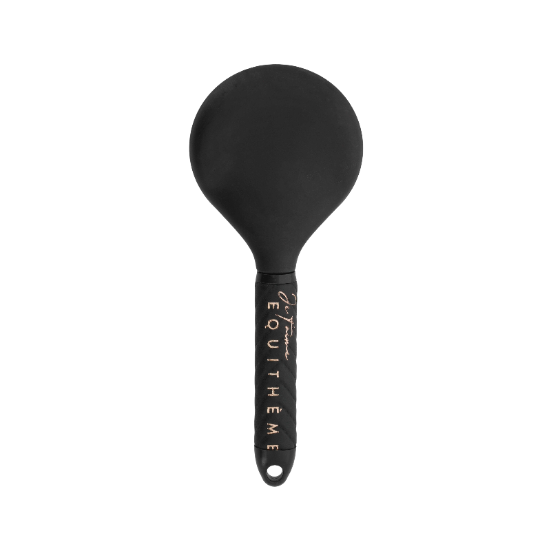 Equithème - Couteau de chaleur Je t'aime noir/ rose gold | - Ohlala