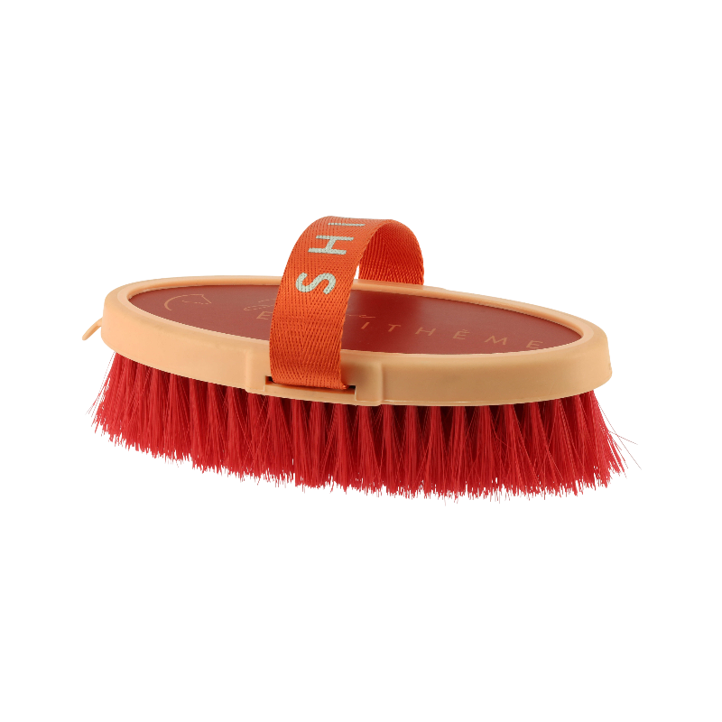 Equithème - Brosse douce Je t'aime melon | - Ohlala