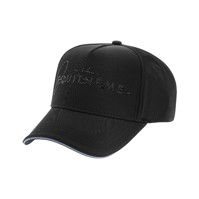 Equithème - Casquette unisexe Je t'aime Aude noir | - Ohlala