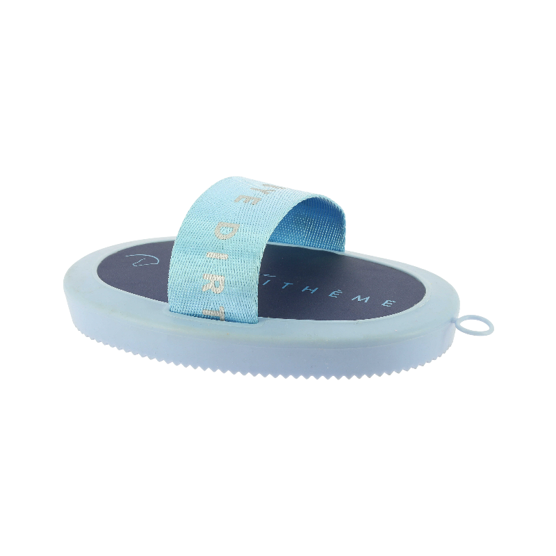 Equithème - Étrille Je t'aime mauve | - Ohlala