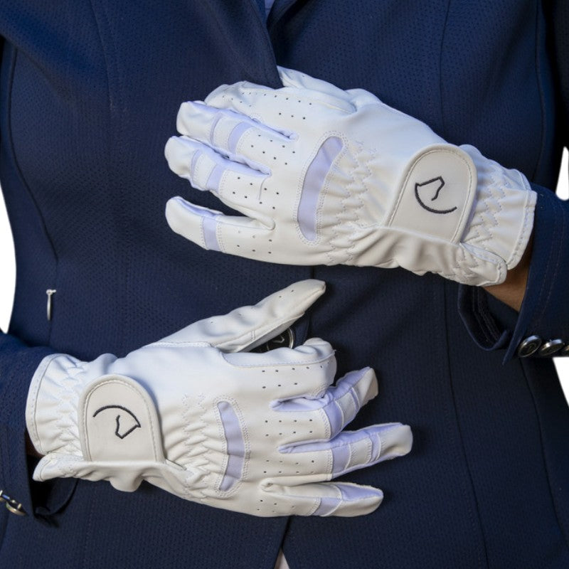 Equithème - White Grip Gloves