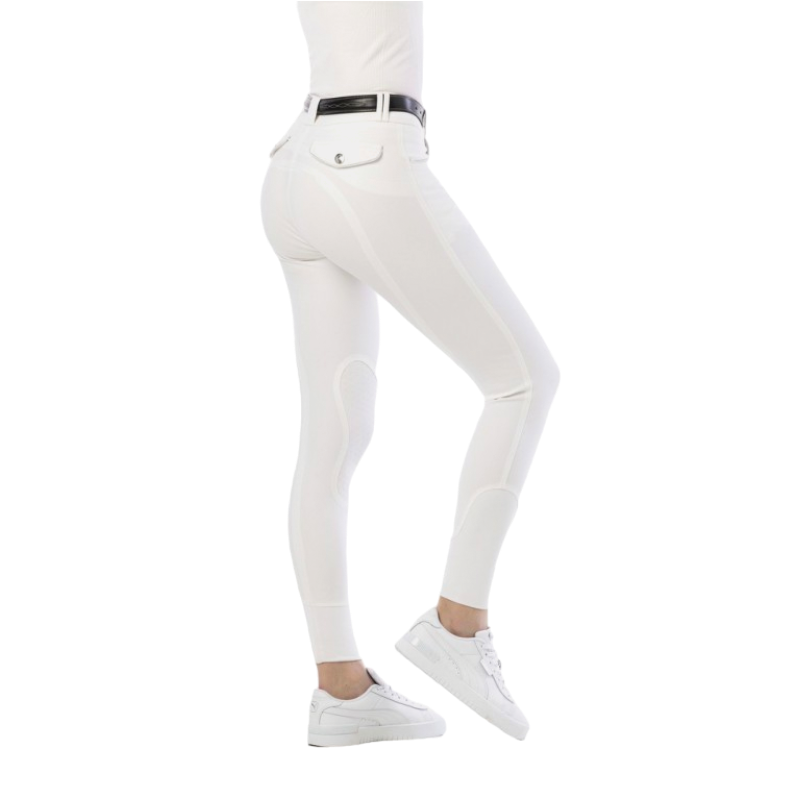 Equithème - Pantalon d'équitation femme Belinda blanc | - Ohlala