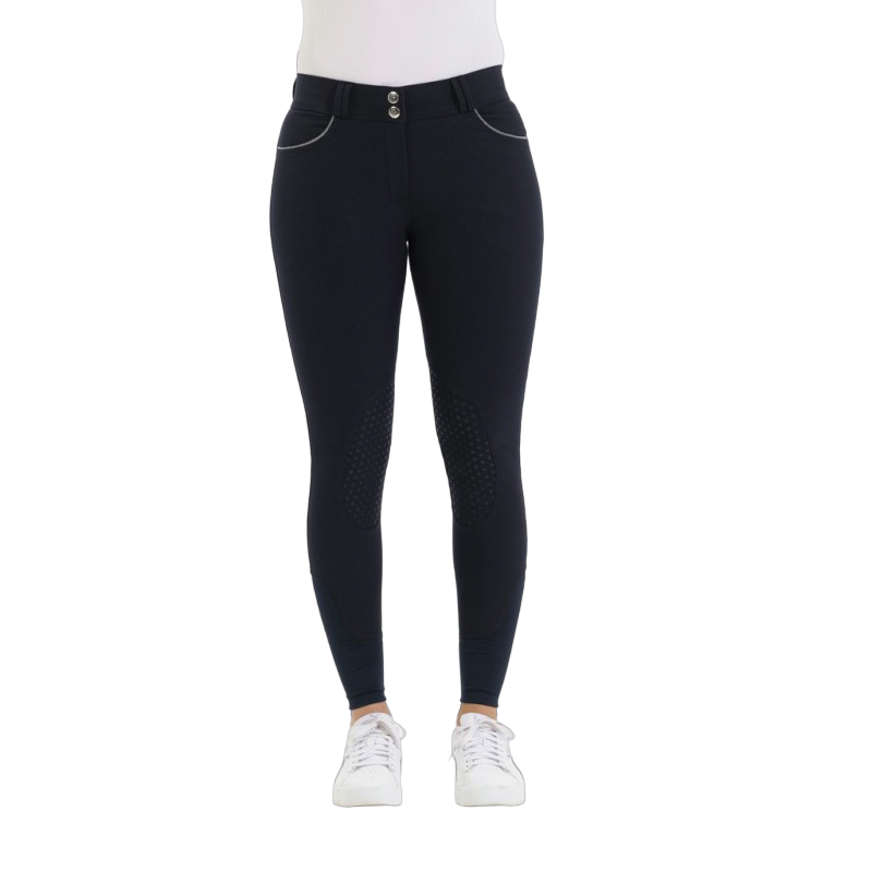 Equithème - Pantalon d'équitation femme Belinda marine | - Ohlala