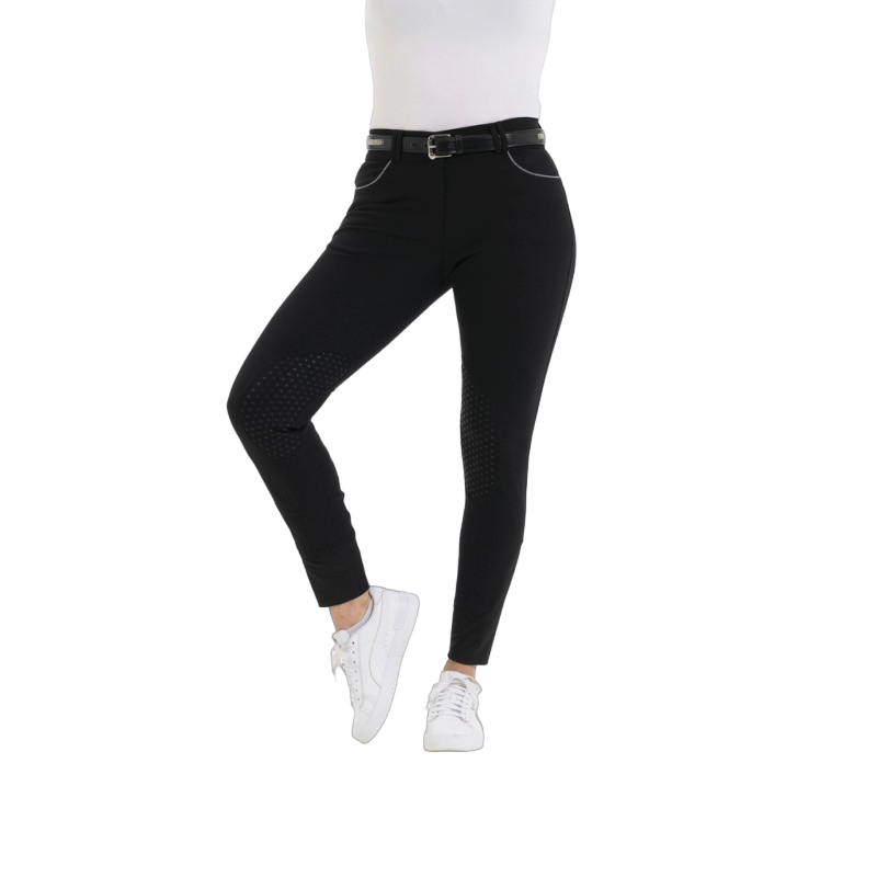 Equithème - Pantalon d'équitation femme Belinda noir | - Ohlala