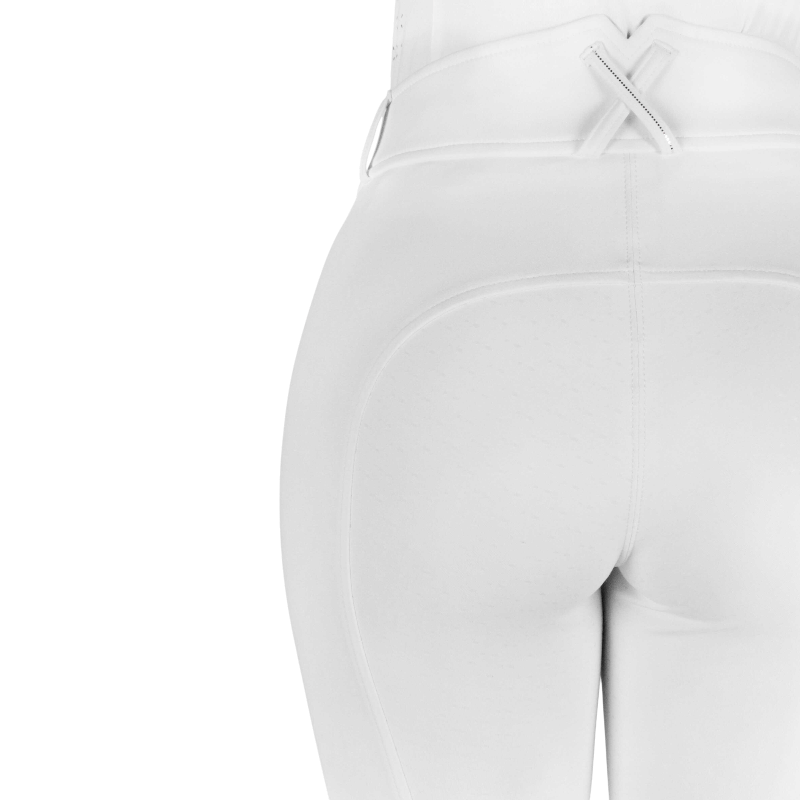 Equithème - Pantalon d'équitation femme Carly blanc
