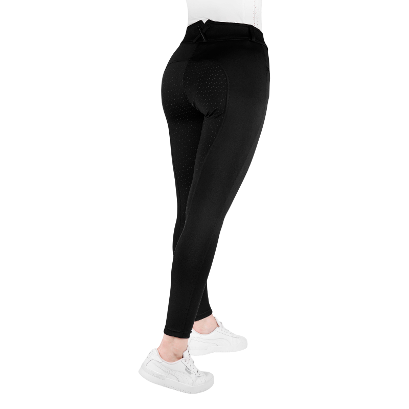 Equithème - Pantalon d'équitation femme Carly noir