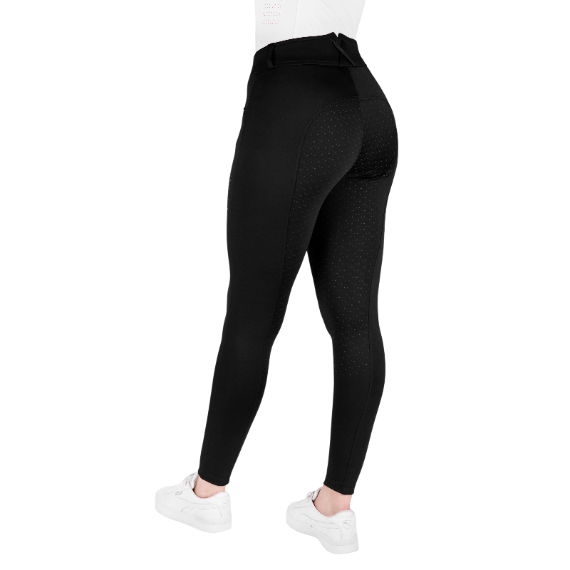 Equithème - Pantalon d'équitation femme Carly noir